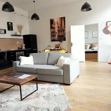 Gare Centre Parking Apartment *